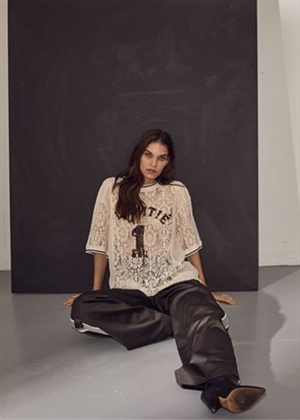 Lace football tee Pearl HAUTE L\'AMITIÈ